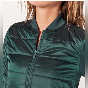 Lulu Nonstop Reversible Bomber teal 4